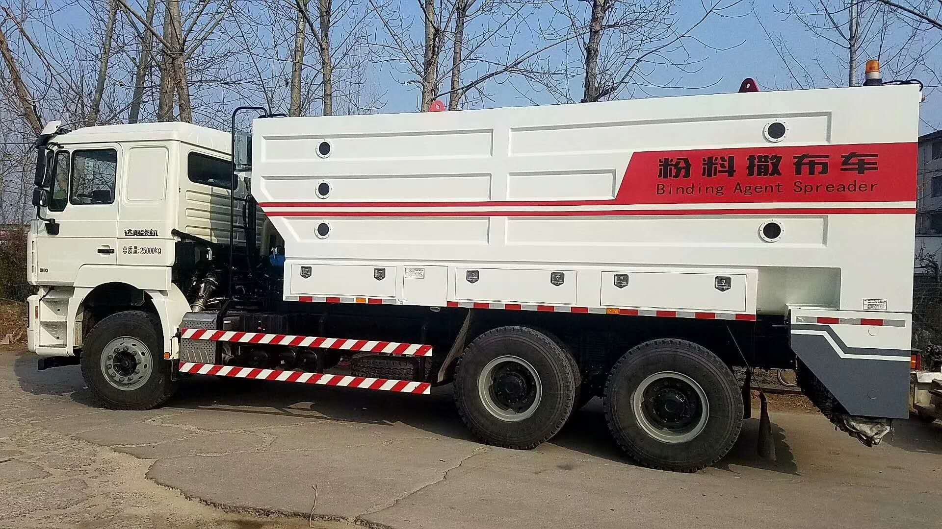 全自動粉料撒布車與冷再生機如何搭配提高質量？